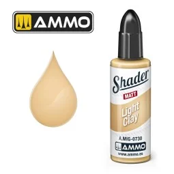 MATT SHADER Light Clay - AMMO by MIG Jimenez A.MIG-0730