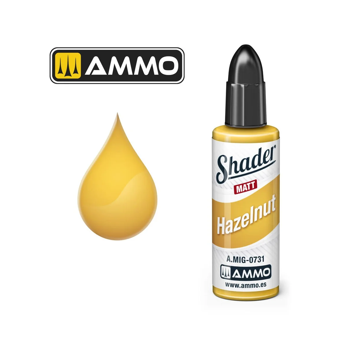 MATT SHADER Hazelnut - AMMO by MIG Jimenez A.MIG-0731