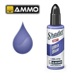 MATT SHADER Ultra Blue - AMMO by MIG Jimenez A.MIG-0750