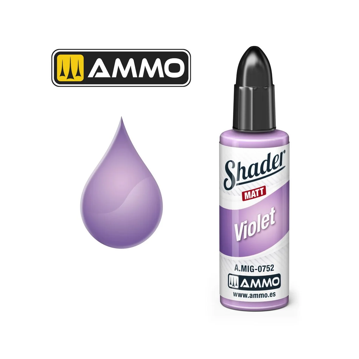 MATT SHADER Violet - AMMO by MIG Jimenez A.MIG-0752