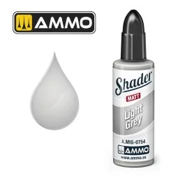 MATT SHADER Light Grey - AMMO by MIG Jimenez A.MIG-0754