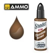 MATT SHADER Chocolate Brown - AMMO by MIG Jimenez A.MIG-0756 MATT SHADER Chocolate Brown - AMMO by MIG Jimenez A.MIG-0756