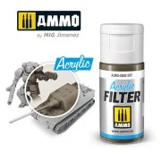 ACRYLIC FILTER Dirt - AMMO by MIG Jimenez A.MIG-0800