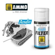 ACRYLIC FILTER Night Black - AMMO by MIG Jimenez A.MIG-0802