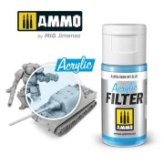 ACRYLIC FILTER Sky Blue - AMMO by MIG Jimenez A.MIG-0806