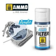ACRYLIC FILTER French Blue - AMMO by MIG Jimenez A.MIG-0807