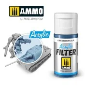 ACRYLIC FILTER Marine Blue - AMMO by MIG Jimenez A.MIG-0808