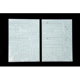 P-38J raised rivets & surface details for TAMIYA, 1/48 - Eduard Acc...