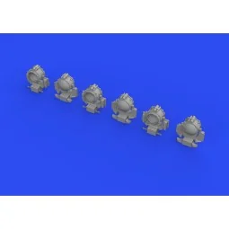 USN searchlights 36 inch PRINT, 1/350 - Eduard Accessories 653001