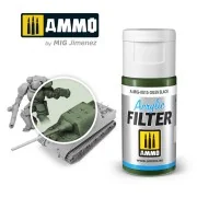ACRYLIC FILTER Green Black - AMMO by MIG Jimenez A.MIG-0815