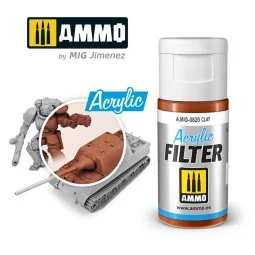 ACRYLIC FILTER Clay - AMMO by MIG Jimenez A.MIG-0820