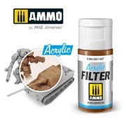 ACRYLIC FILTER Rust - AMMO by MIG Jimenez A.MIG-0821
