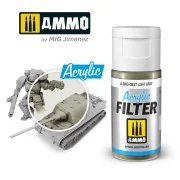ACRYLIC FILTER Light Gray - AMMO by MIG Jimenez A.MIG-0827