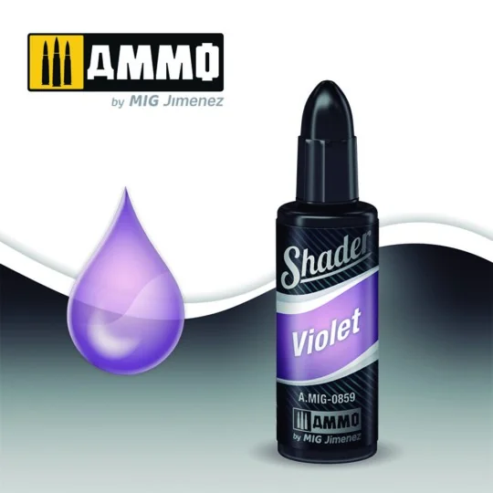 SHADER Violet - AMMO by MIG Jimenez A.MIG-0859 SHADER Violet - AMMO by MIG Jimenez A.MIG-0859