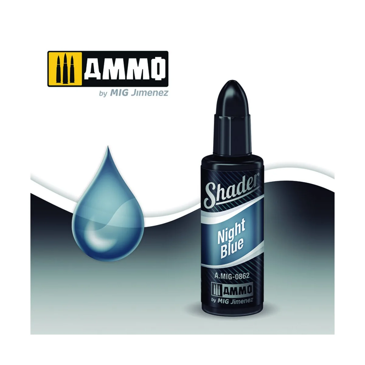 SHADER Night Blue - AMMO by MIG Jimenez A.MIG-0862