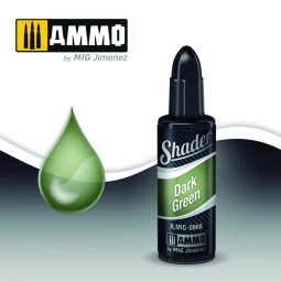 SHADER Dark Green - AMMO by MIG Jimenez A.MIG-0866