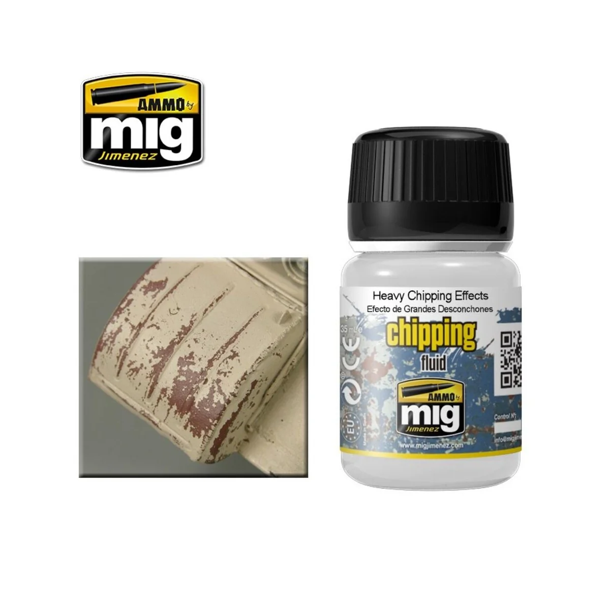 Heavy Chipping Effects (35mL) - AMMO by MIG Jimenez A.MIG-2011