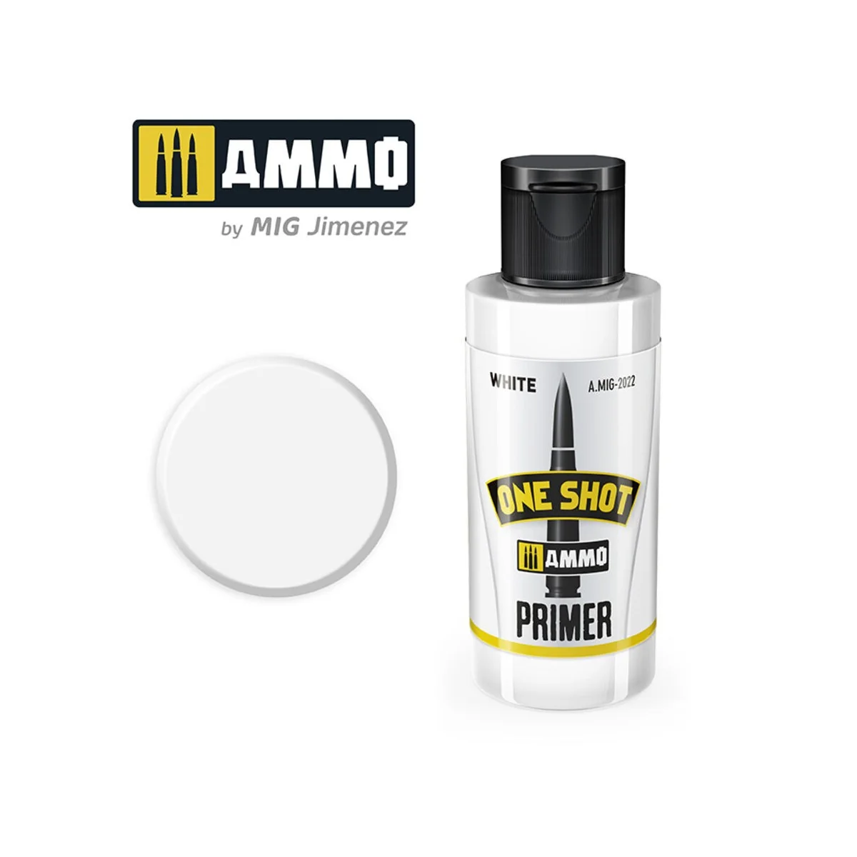 ONE SHOT PRIMER White - AMMO by MIG Jimenez A.MIG-2022