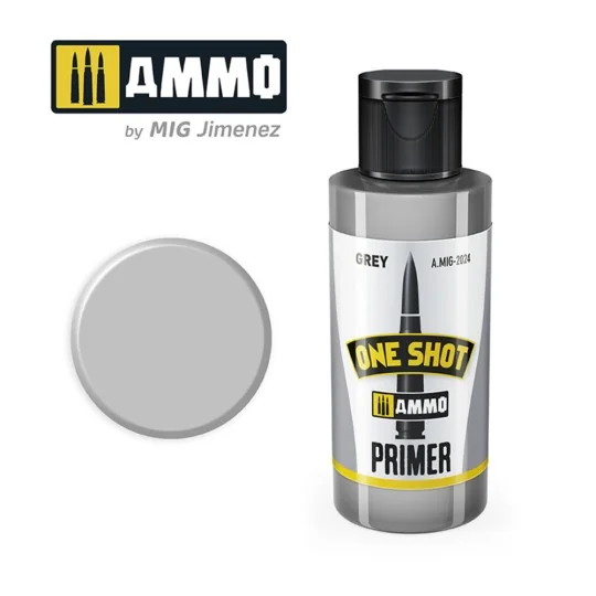 ONE SHOT PRIMER Grey - AMMO by MIG Jimenez A.MIG-2024