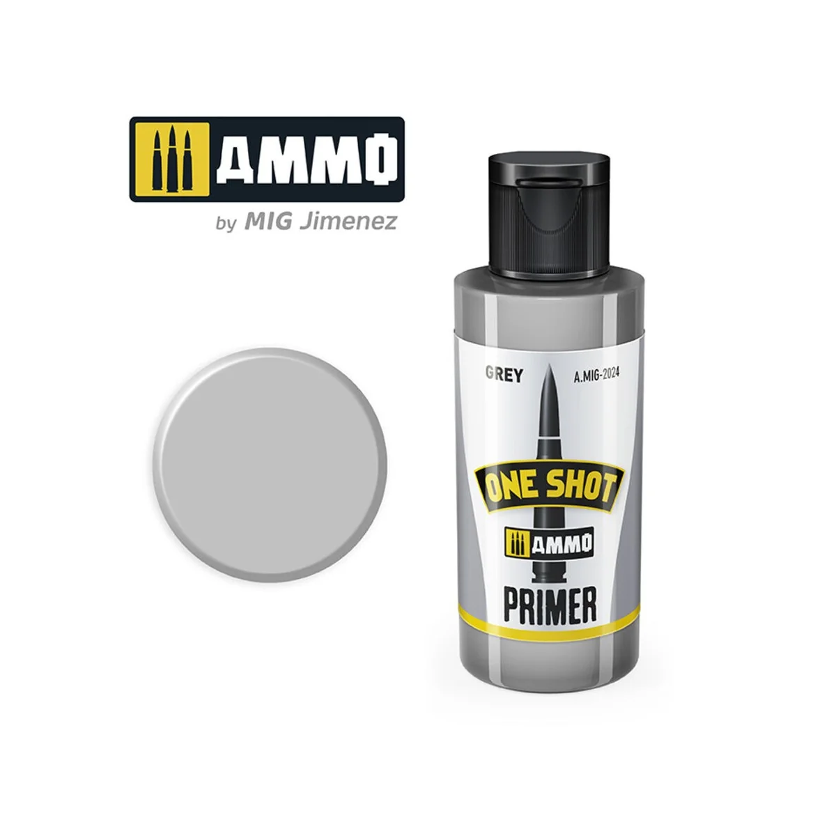 ONE SHOT PRIMER Grey - AMMO by MIG Jimenez A.MIG-2024