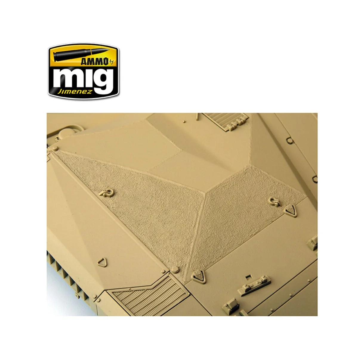 Anti-Slip Paste - Sand Color (for 1/35 scale) - AMMO by MIG Jimenez...