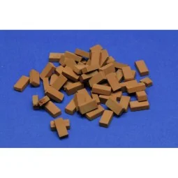Solid clay Bricks, 1/16 - Royal Model RM1100