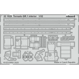 Tornado GR.1 interior for Italeri, 1/32 - Eduard Accessories 321029