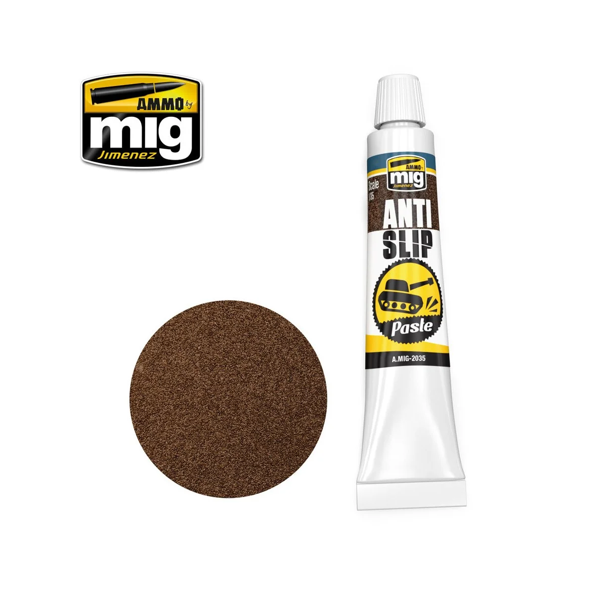 Anti-Slip Paste - Brown Color (for 1/35 scale) - AMMO by MIG Jimene...