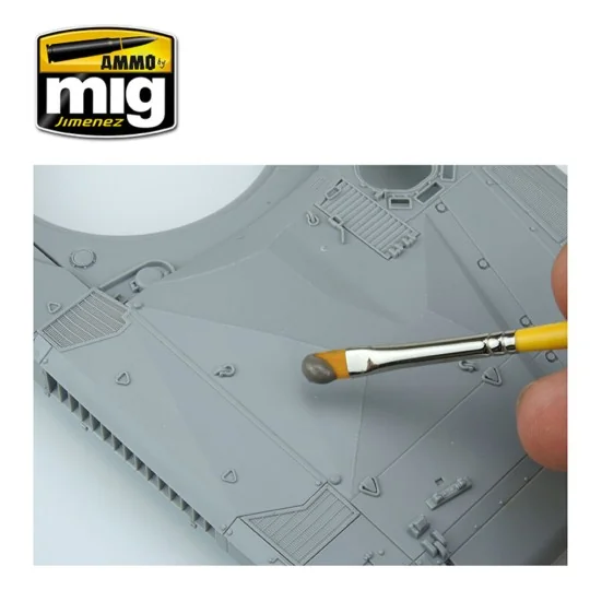 Anti-Slip Paste - Brown Color (for 1/35 scale) - AMMO by MIG Jimene...