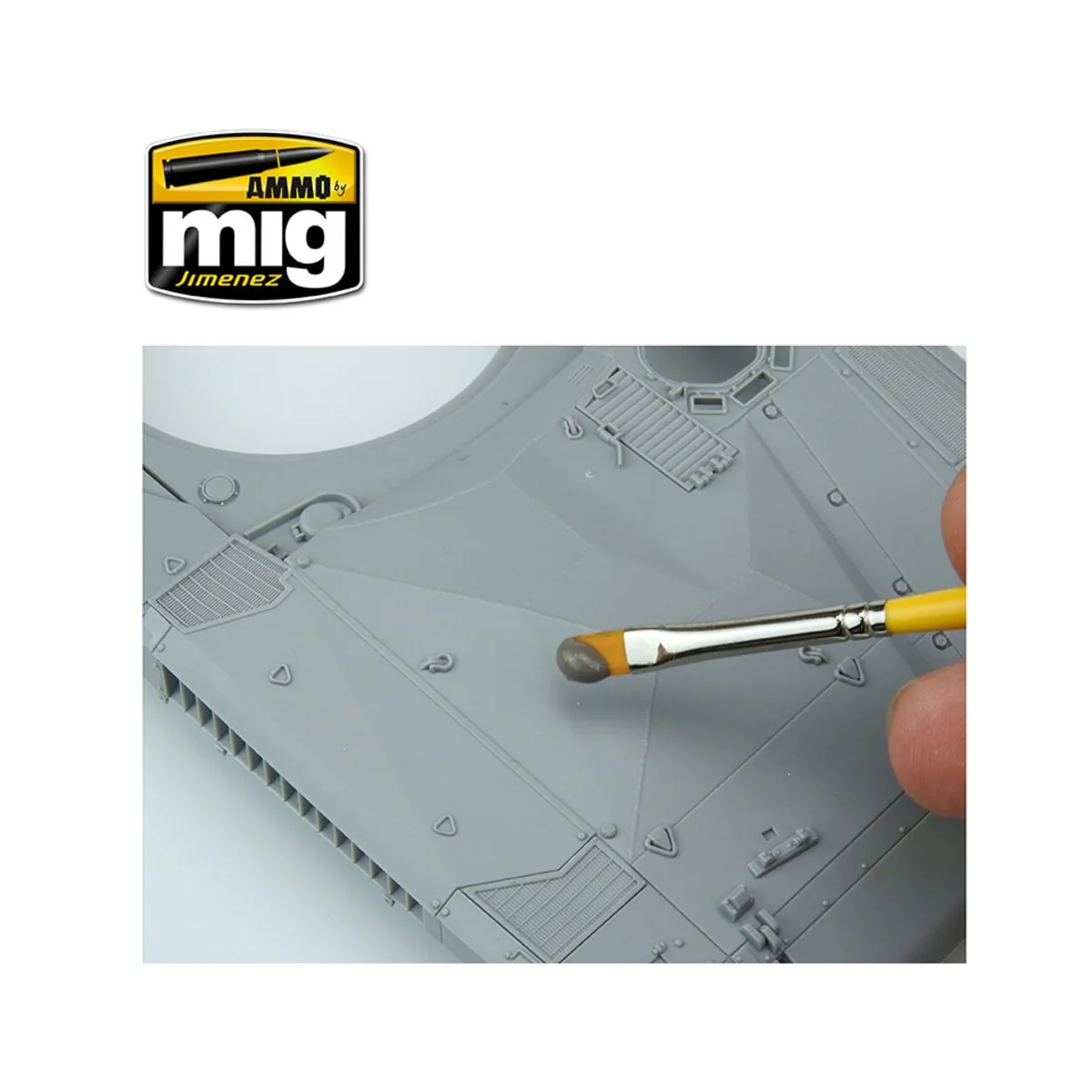 Anti-Slip Paste - Brown Color (for 1/35 scale) - AMMO by MIG Jimene...