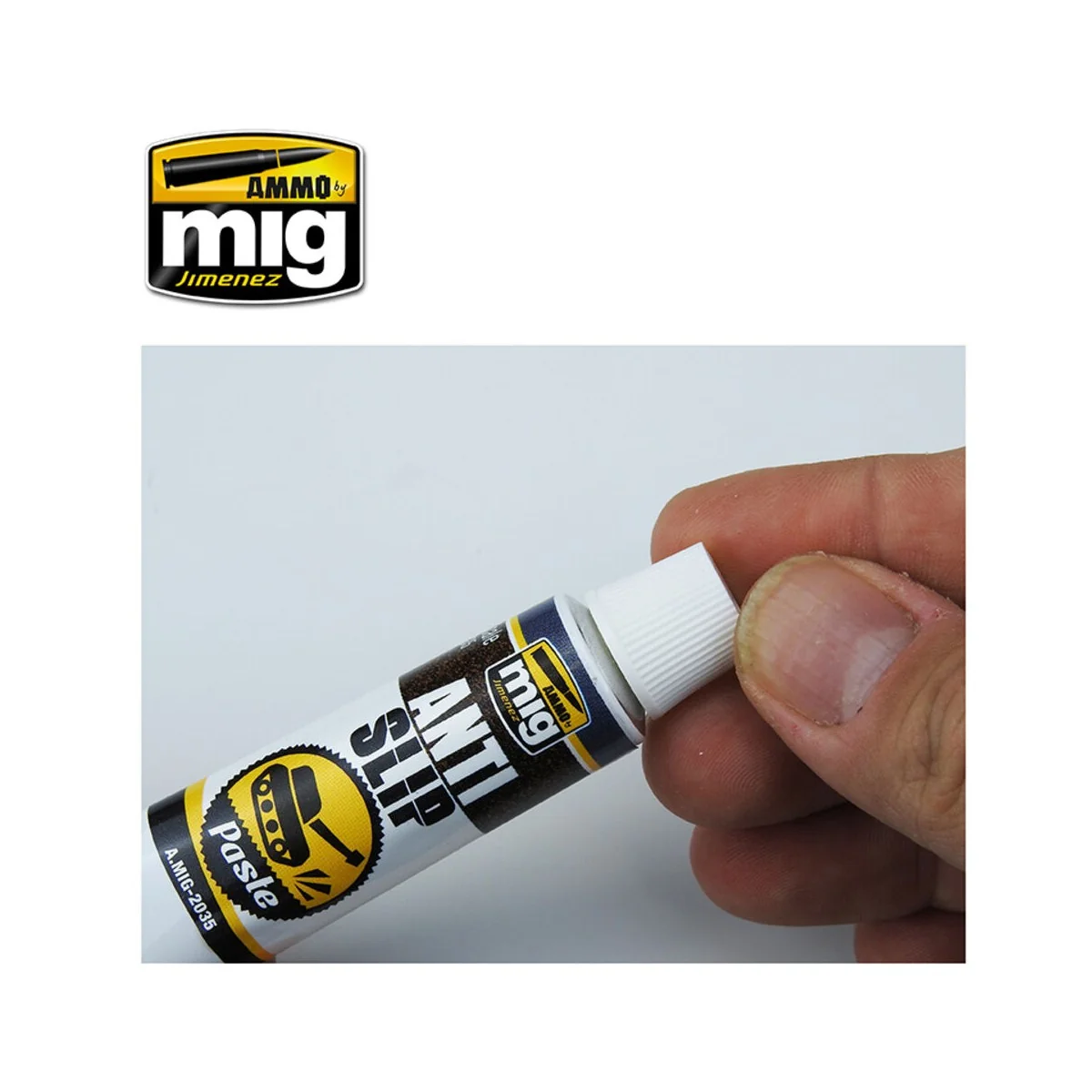 Anti-Slip Paste - Brown Color (for 1/35 scale) - AMMO by MIG Jimene...