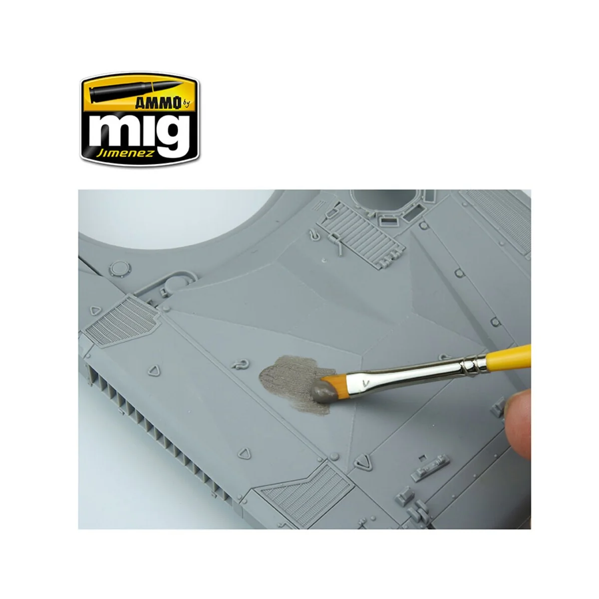 Anti-Slip Paste - Brown Color (for 1/35 scale) - AMMO by MIG Jimene...