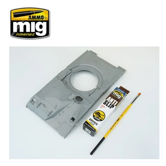 Anti-Slip Paste - Brown Color (for 1/35 scale) - AMMO by MIG Jimene...