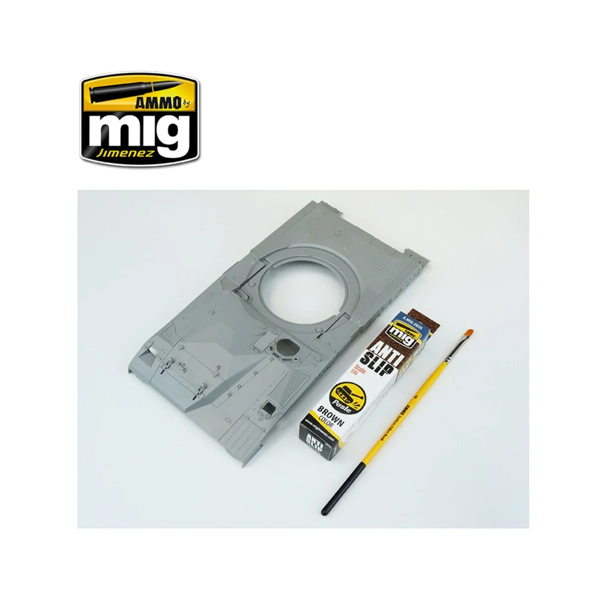 Anti-Slip Paste - Brown Color (for 1/35 scale) - AMMO by MIG Jimene...