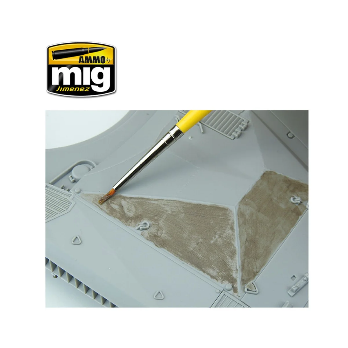Anti-Slip Paste - Brown Color (for 1/35 scale) - AMMO by MIG Jimene...