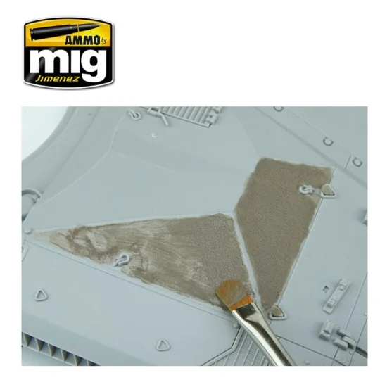 Anti-Slip Paste - Brown Color (for 1/35 scale) - AMMO by MIG Jimene...