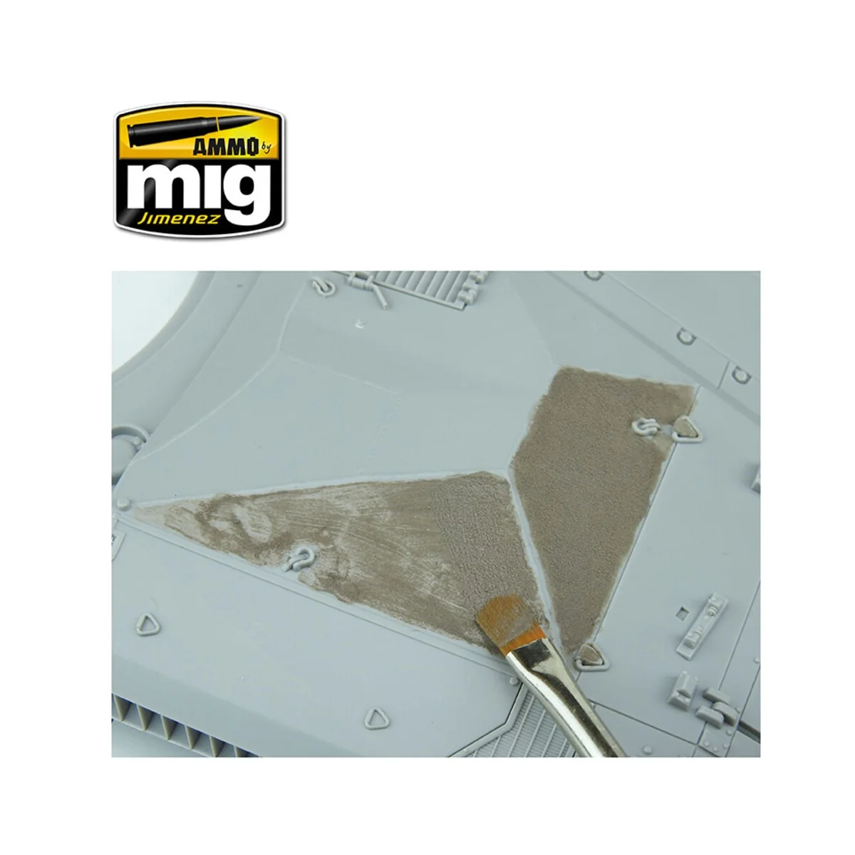 Anti-Slip Paste - Brown Color (for 1/35 scale) - AMMO by MIG Jimene...