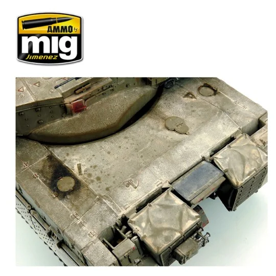 Anti-Slip Paste - Brown Color (for 1/35 scale) - AMMO by MIG Jimene...