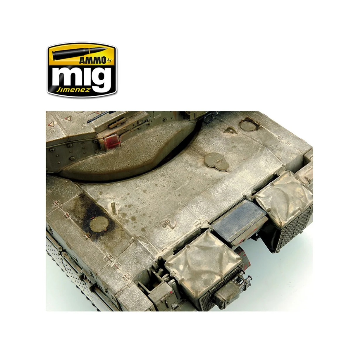 Anti-Slip Paste - Brown Color (for 1/35 scale) - AMMO by MIG Jimene...