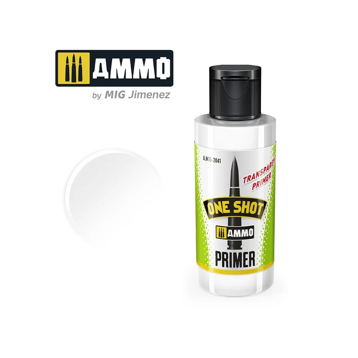 ONE SHOT PRIMER Transparent - AMMO by MIG Jimenez A.MIG-2041