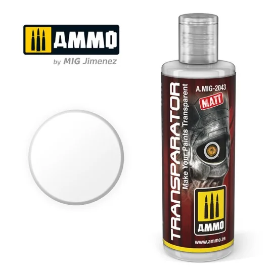 Transparator Matt (17mL) - AMMO by MIG Jimenez A.MIG-2042