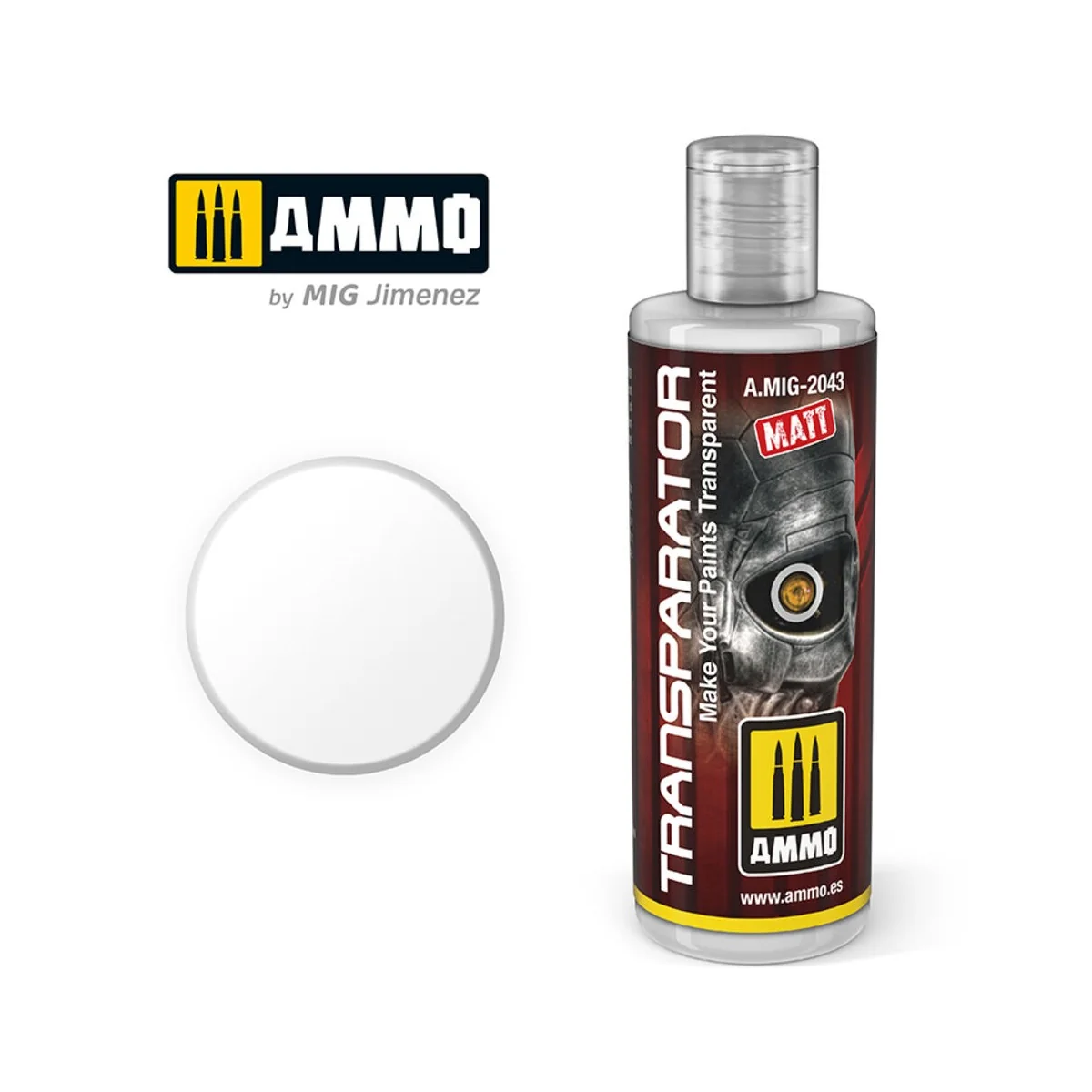 Transparator Matt (17mL) - AMMO by MIG Jimenez A.MIG-2042