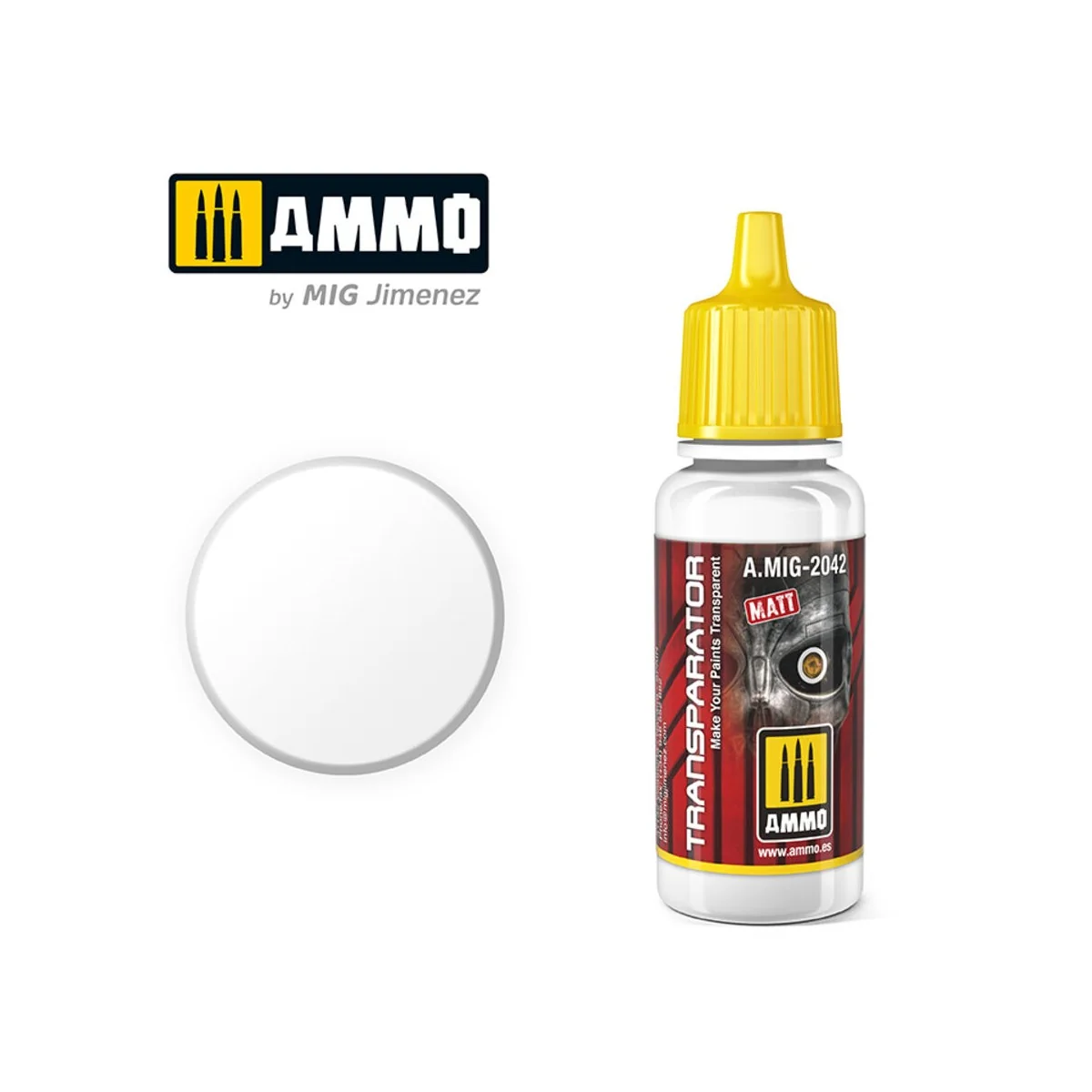 Transparator Matt (60mL) - AMMO by MIG Jimenez A.MIG-2043 Transparator Matt (60mL) - AMMO by MIG Jimenez A.MIG-2043