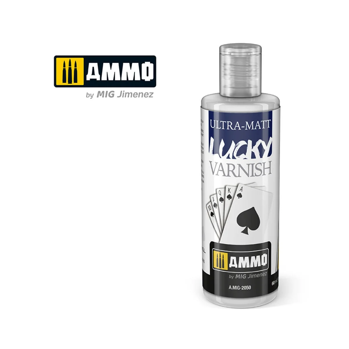 LUCKY VARNISH Ultra-Matt (60mL) - AMMO by MIG Jimenez A.MIG-2050