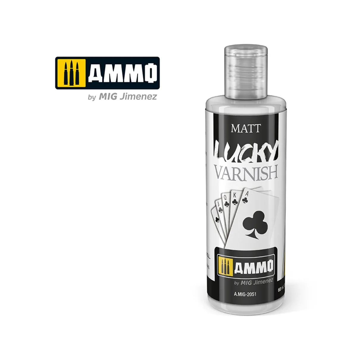 LUCKY VARNISH Matt (60mL) - AMMO by MIG Jimenez A.MIG-2051
