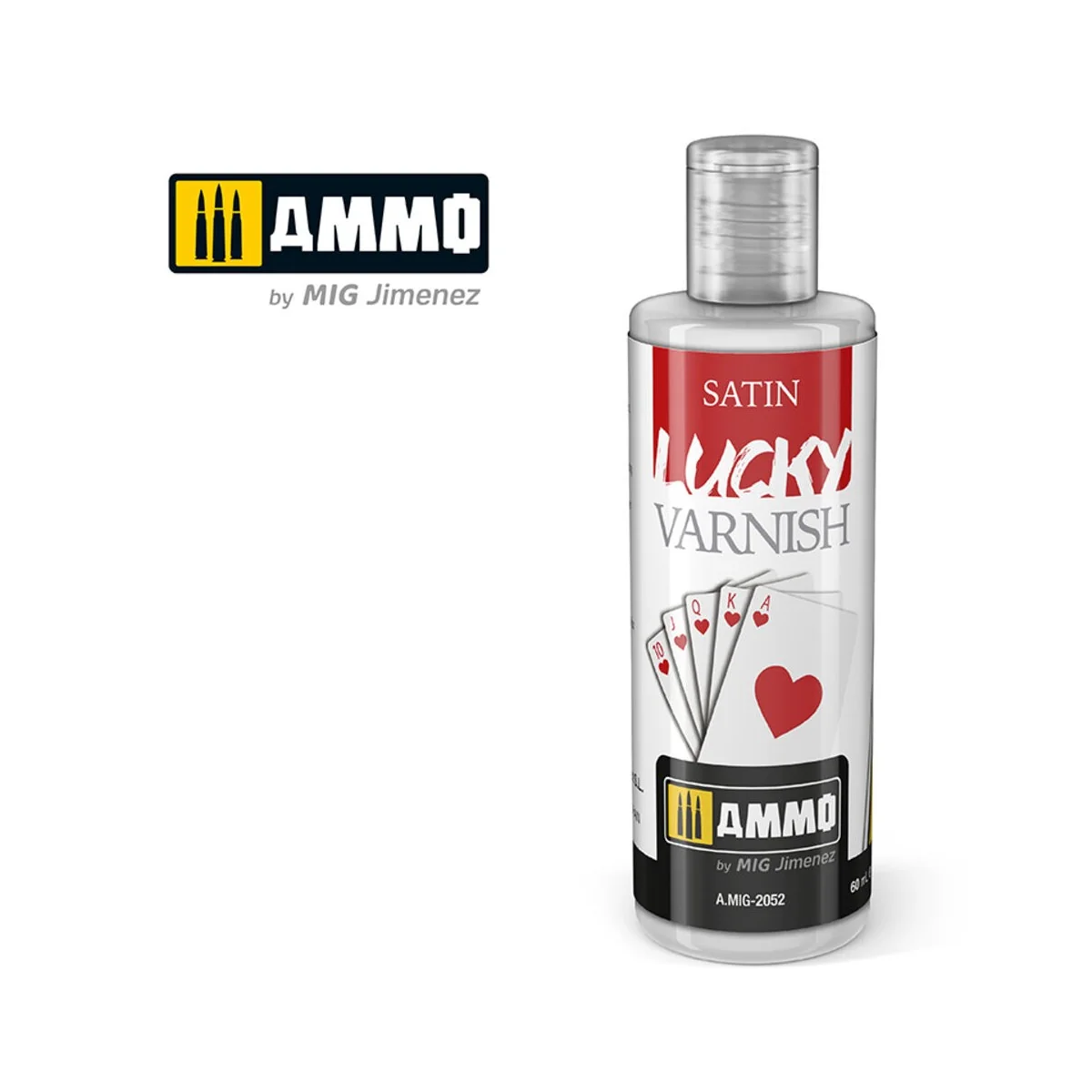 LUCKY VARNISH Satin (60mL) - AMMO by MIG Jimenez A.MIG-2052