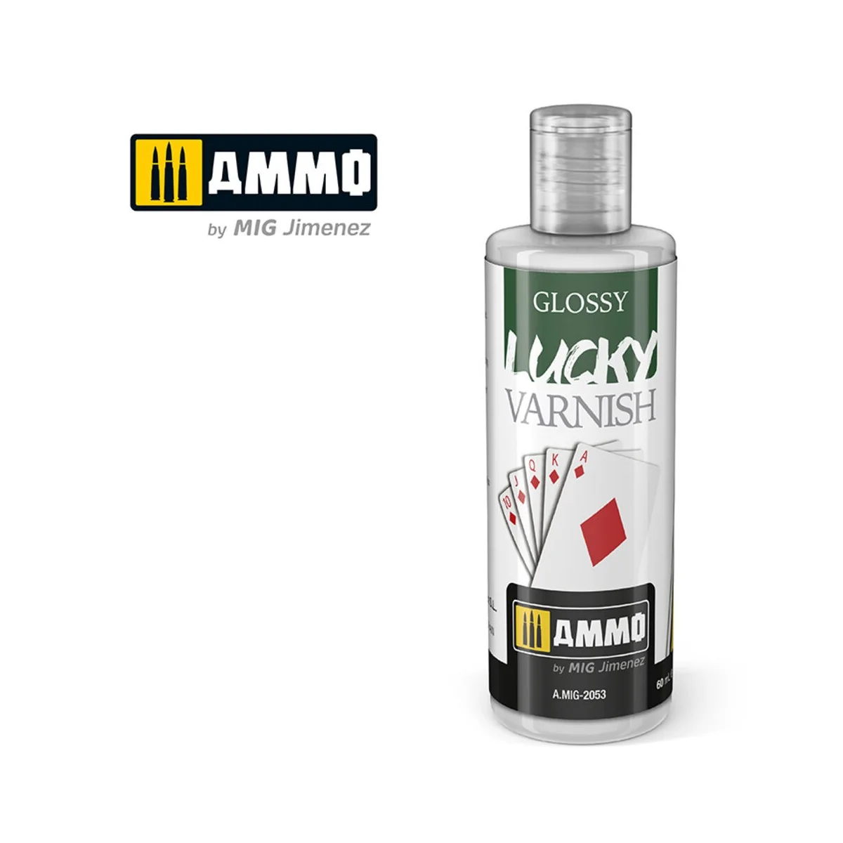 LUCKY VARNISH Glossy (60mL) - AMMO by MIG Jimenez A.MIG-2053