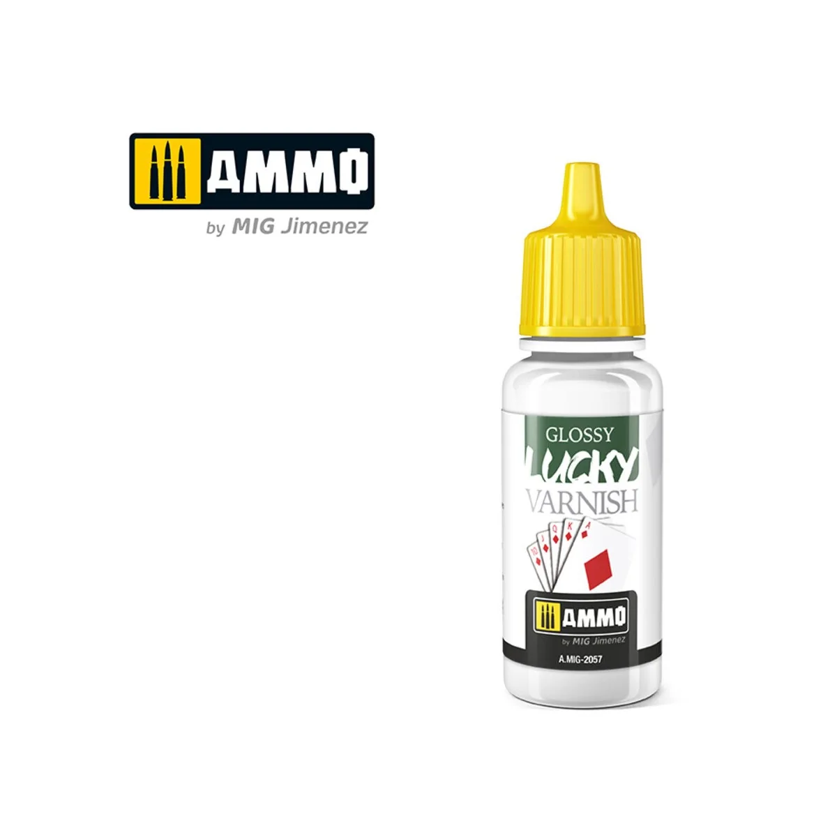 LUCKY VARNISH Glossy (17mL) - AMMO by MIG Jimenez A.MIG-2057