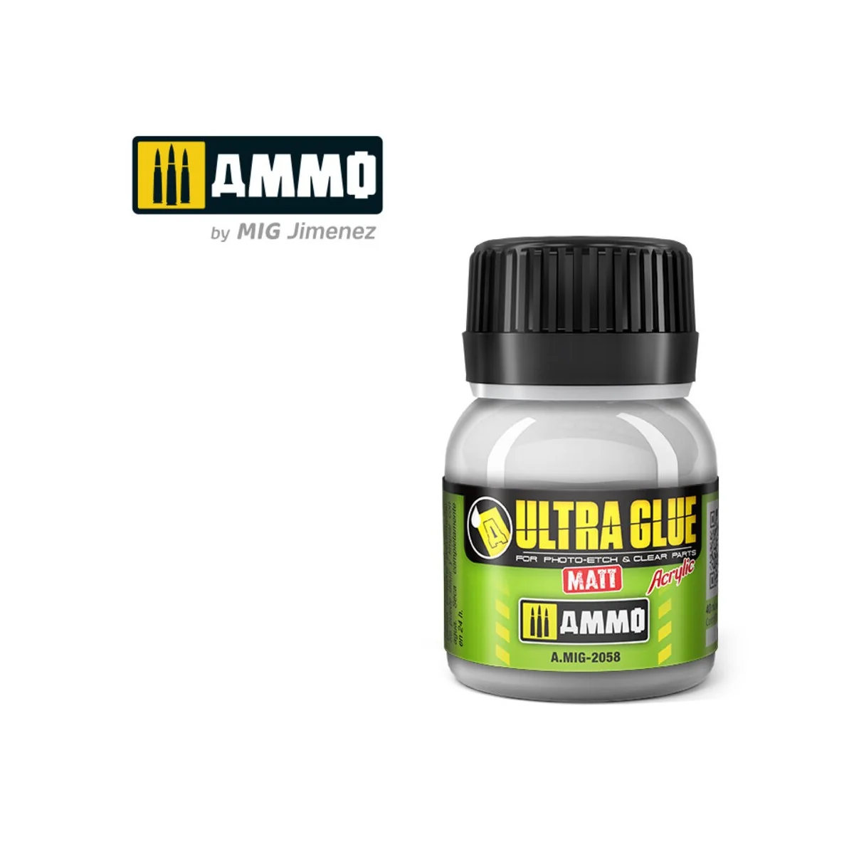 Ultra Glue Matt for Photo-Etch and Clear Parts - AMMO by MIG Jimene...