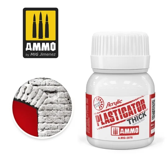 Plasticator Thick - AMMO by MIG Jimenez A.MIG-2076 Plasticator Thick - AMMO by MIG Jimenez A.MIG-2076